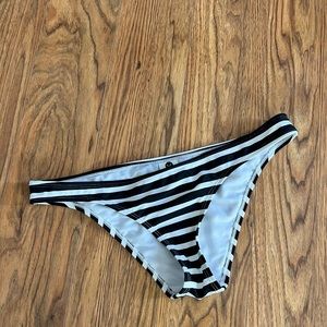 ROXY swim striped bikini bottoms